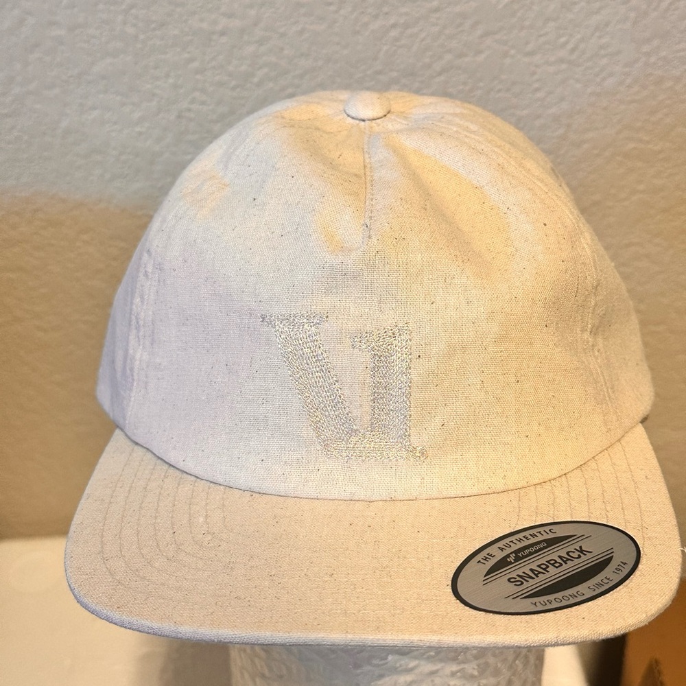 Vuori Cream Snapback Hat